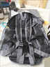 柏潮折疊雙肩包輕便戶(hù)外旅行包學(xué)生暑假游背包輕手提登山包大容量 黑色 四分格牛津布料.42*30*16CM 曬單實(shí)拍圖