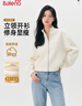 班尼路（Baleno）短外套女2025新款春秋季時(shí)尚潮流百搭顯瘦開(kāi)衫女裝針織立領(lǐng)上衣服 曬單實(shí)拍圖