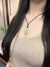 胖東來品質(zhì)和田玉觀音吊墜女款玉石項鏈情侶款一對掛墜玉佩送女朋 情侶款一對【彌勒佛-女士佩戴】+【觀音-男士佩戴】 曬單實拍圖