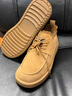 公牛世家棉鞋男冬季新款加絨保暖戶(hù)外雪地靴男士厚底防寒絨面休閑皮鞋 曬單實(shí)拍圖