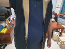 吉普（JEEP）美國正品純棉雙面穿馬甲春秋季男士新款休閑無(wú)袖工裝外套坎肩馬夾 黑藍色 雙面穿【國際大牌】 4XL   【適合190斤左右】 曬單實(shí)拍圖