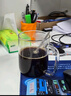 京東京造 玻璃杯 耐熱耐高溫泡茶水杯咖啡牛奶刻度杯子500ml 曬單實(shí)拍圖