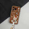 雅好（Yagoo）適用蘋(píng)果17pro手機殼iphone17promax新款女16pro創(chuàng  )意15pro卡通14pro毛絨萌兔秋冬帶掛繩防摔全包套 毛絨萌兔棕【短款手腕掛繩】古董白 iPhone17 曬單實(shí)拍圖
