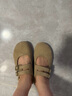 他她（TATA）復古百搭勃肯鞋女鞋休閑棕色平底單鞋CGC02AQ5杏色 38 曬單實(shí)拍圖