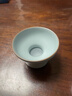青澹窯汝瓷 手工汝窯茶漏套裝天青色可功夫茶具配件可養金線(xiàn)悠然茶漏 曬單實(shí)拍圖
