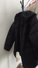 雪中飛（SNOWFLYING）兒童輕薄羽絨服男童保暖防寒新款童裝中大童女童薄款冬外套 黑色 170 曬單實(shí)拍圖