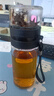 創(chuàng  )意透明花茶水杯茶水分離玻璃杯單層泡茶杯過(guò)濾水杯便攜男女杯子 泡茶杯-400ML【一個(gè)裝】 曬單實(shí)拍圖