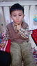 歐遙1歲寶寶衣服男寶寶春秋套裝新款幼兒童裝男童0-3歲男孩馬甲三件套 棕色 菱形毛衣馬甲三件套 春秋 90 建議2歲內(nèi) 曬單實拍圖