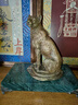 箐銅記銅豹子擺件金錢(qián)豹工藝品喬遷開(kāi)業(yè)桌面裝飾品商務(wù)禮品 金錢(qián)豹 曬單實(shí)拍圖