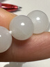 周大生【新年禮物】和田玉白玉手串女簡(jiǎn)約百搭送女友單珠約10mm 曬單實(shí)拍圖