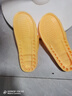 越南牛筋黃膠浴室洗澡男涼拖鞋夏季塑料耐磨軟膠防滑防臭生膠牛津 黃色（牛筋拖828） 41 曬單實(shí)拍圖