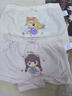 馬卡樂(lè )女童內褲兒童純棉3-6歲女寶寶平角褲9女孩12抗菌100%全棉四角短褲 4條裝（10A抗菌純棉內襠）8 110 M碼 20-28斤 曬單實(shí)拍圖