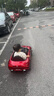 福兒寶（FUERBAO）奔馳授權兒童電動(dòng)車(chē)四輪汽車(chē)帶遙控玩具車(chē)可坐人小孩寶寶童車(chē)送禮 烤漆四驅紅+液壓門(mén)+皮座+軟胎 曬單實(shí)拍圖