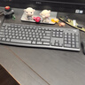 羅技（Logitech）MK295 鍵鼠套裝 無(wú)線(xiàn)鍵鼠套裝 辦公鍵鼠套裝 輕音鍵鼠套裝 全尺寸 帶無(wú)線(xiàn)2.4G接收器 黑 曬單實(shí)拍圖