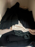 麥檬【雙11搶先購】MM懶人羊毛可機洗奢品級黃金羊毛打底針織衫25秋冬 黑色5GA933511Q M （115-125斤） 曬單實(shí)拍圖