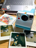 寶麗來(lái)Polaroid【咨詢(xún)送相框】Now Gen3拍立得相機 復古成像即拍即得 一次成像節日送禮生日結婚520禮物 極地藍 【新手】標配+ i-Type白框1盒 曬單實(shí)拍圖