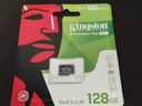 金士頓（Kingston）128GB TF（MicroSD） 存儲卡 U1 A1 V10 內存卡 讀100MB/s 適配運動(dòng)相機/switch/監控 曬單實(shí)拍圖