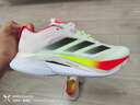 adidas ADIZERO BOSTON 12超輕緩震回彈馬拉松玻纖柱跑鞋阿迪達斯 象牙白/黑色/橙紅   42.5 曬單實(shí)拍圖