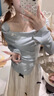讓霧長(cháng)袖連衣裙女秋季穿搭套裝兩件套裙子純欲小香風(fēng)海邊沙灘裙長(cháng)裙 法式溫柔風(fēng)蝴蝶結兩件套 M 建議95-105斤 曬單實(shí)拍圖