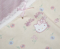 果殼（Gukoo）內褲女四季可穿hellokitty系列聯(lián)名甜美碎花蝴蝶結女士?jì)妊澖M合 粉色+奶白+奶黃 3條 XL 曬單實(shí)拍圖