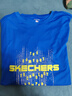 Skechers斯凱奇速干兒童夏季透氣短袖T恤舒適運動(dòng)上衣P225K085 曬單實(shí)拍圖