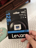 雷克沙（Lexar）tf卡 4K大疆運動(dòng)相機gopro大疆無(wú)人機內存卡 手機存儲卡MicroSD卡 128G 633x 讀100MB 寫(xiě)45MB TF卡 曬單實(shí)拍圖