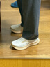 Saucony索康尼RIDE 18馭途18男女同款緩震慢跑訓練跑步鞋 淺卡基 42 曬單實(shí)拍圖