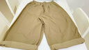 麻霖自然主義女裝原創(chuàng  )設計夏季新品棉混紡松緊腰廓形休閑百搭長(cháng)褲 卡其色 【主推】 XL 曬單實(shí)拍圖