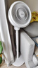 美的（Midea）【暴風(fēng)循環(huán)】空氣循環(huán)扇大風(fēng)量搖頭電風(fēng)扇家用臺式落地扇輕音臥室節能小風(fēng)扇柔風(fēng)輕羽扇 FGA24TQ 曬單實(shí)拍圖