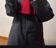 無(wú)印良品（MUJI） 女式 蓬松棉服立領(lǐng)大衣 外套女款冬裝25年秋冬新品女裝 黑色 XL (165/92A) 曬單實(shí)拍圖