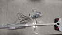 奧克斯（AUX）家用吸塵器手持地毯式低噪音小型迷你大功率強力吸塵器除塵機寵物家庭有線(xiàn)5米 AXS-927 白色至尊版吸拖一體 曬單實(shí)拍圖