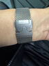 Apple/蘋(píng)果 49毫米M碼 原色鈦金屬米蘭尼斯表帶 適用Ultra3/2 蘋(píng)果表帶 曬單實(shí)拍圖