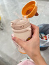 babycare兒童保溫杯小松鼠嬰兒寶寶學(xué)飲杯不銹鋼吸管水杯壺學(xué)生上學(xué)450ml 曬單實(shí)拍圖