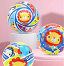 費雪（Fisher-Price）兒童玩具球 寶寶卡通小皮球拍拍球彩印球15cm拼圖生日禮物禮品 曬單實(shí)拍圖