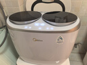 美的（Midea）分區洗波輪迷你洗衣機 MNBB10VH70E 內衣洗衣機小型嬰兒懶人洗衣機 雙子座 同洗同脫 國家補貼 曬單實(shí)拍圖