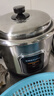 榮事達（Royalstar）電飯煲電飯鍋4-5人0涂層老式米飯鍋一鍵柴火飯保溫防焦盤(pán)微壓304不銹鋼內膽蒸籠大容量5升RZ-Y50G 曬單實(shí)拍圖