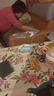 COOKSS兒童勺子寶寶學(xué)吃飯PPSU叉勺彎頭嬰兒硅膠短柄訓練輔食勺 曬單實(shí)拍圖