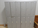 信京更衣柜員工柜帶鎖鐵皮儲物柜浴室健身房柜子鋼制六門(mén)衣柜加厚 曬單實(shí)拍圖