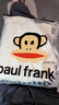 大嘴猴（paul frank）毛衣男士秋冬季休閑保暖針織衫男潮牌毛線(xiàn)衣外套上衣 白色 L 曬單實(shí)拍圖