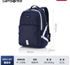新秀麗（Samsonite）學(xué)生書(shū)包初高中生青春時(shí)尚休閑大容量減負背包雙肩包男女孩\NW4 藏藍色【32.5L大容量】 曬單實(shí)拍圖