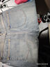 森馬（Semir）王安宇同款丨牛仔褲男復古彎刀褲25冬長(cháng)褲丹寧布褲子109725124107 曬單實(shí)拍圖