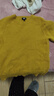 優(yōu)衣庫男裝女裝柔軟綿羊毛圓領(lǐng)針織衫/長(cháng)袖毛衣毛衫25新款478541 44 亮黃色 S /165/84A 曬單實(shí)拍圖