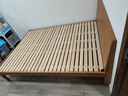 源氏木語(yǔ)精選實(shí)木床中古風(fēng)大板床小戶(hù)型齊邊床家用櫻桃木床主臥日式家具雙 高鋪1.5*2m(不含墊) 櫻桃木 曬單實(shí)拍圖