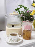 World Kitchen美國康寧養生壺全玻璃恒溫壺多功能辦公室煮茶器燒水壺花茶 1.2L頂配款【玻璃壺+茶漏+燉盅】 曬單實(shí)拍圖