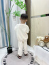 ELLE BABY女童家居服套裝嬰童公主睡衣雙面絨護(hù)膝防靜電秋冬款無骨縫可機(jī)洗 松鼠米 100 曬單實拍圖