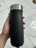 S'WELL寬口保溫杯保冷兩用茶杯男女高顏值不銹鋼水杯便攜式隨行杯子送禮 【潮酷經(jīng)典】黑色瑪瑙470ml 曬單實(shí)拍圖