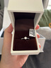 鉆途人工培育鉆石一克拉鉆戒VVS2求婚戒指微鑲小鉆結婚生日情人節禮物 50分培育鉆戒/D級/3EX/VVS2 閉口(17號) 曬單實(shí)拍圖