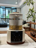 格麗思（GREENIS）煮茶壺養生壺 純鈦噴淋式加熱煮茶器一體式燒水壺蒸茶壺 辦公室蒸茶器茶水分離 電茶壺圍爐煮茶 椰奶白禮盒裝（純鈦壺底-單直筒茶漏） 曬單實(shí)拍圖