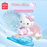 名創(chuàng  )優(yōu)品（MINISO）HELLO KITTY凱蒂貓心動(dòng)假日系列手辦盲盒桌面擺件玩具生日禮物女 曬單實(shí)拍圖