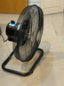 金羚搖頭趴地扇爬地扇家用臺式商用強大風(fēng)力功率工業(yè)風(fēng)扇落地扇 新款16寸黑色搖頭（八檔） 曬單實(shí)拍圖